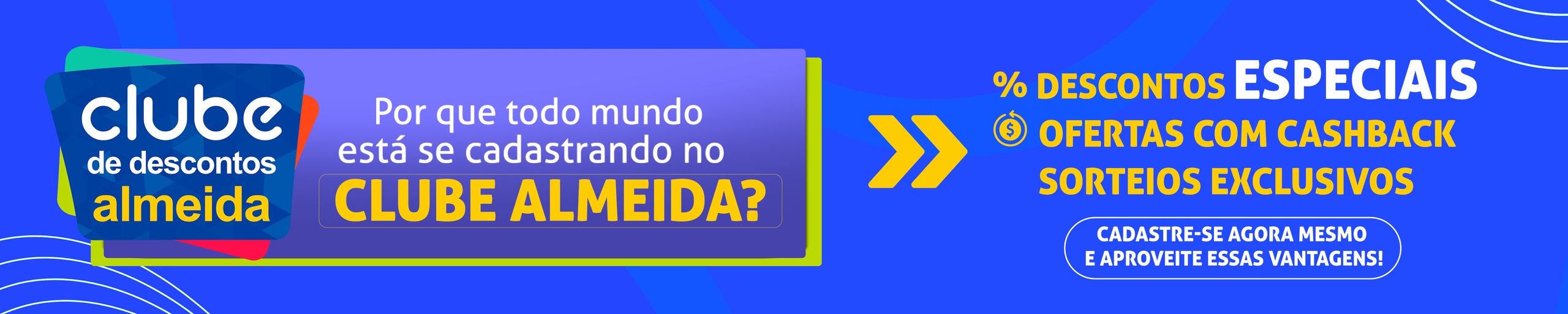 clube + sorteio