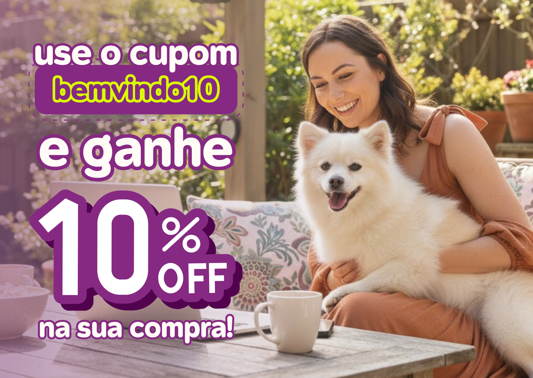 CUPOM DE DESCONTO 10%