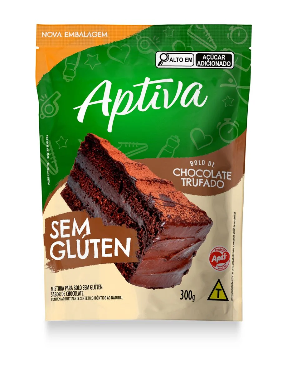 Mistura Para Bolo de Chocolate Apti 400GApti